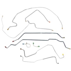 (1972) Brake Line Set - 2wd-Short-Leaf-Manual